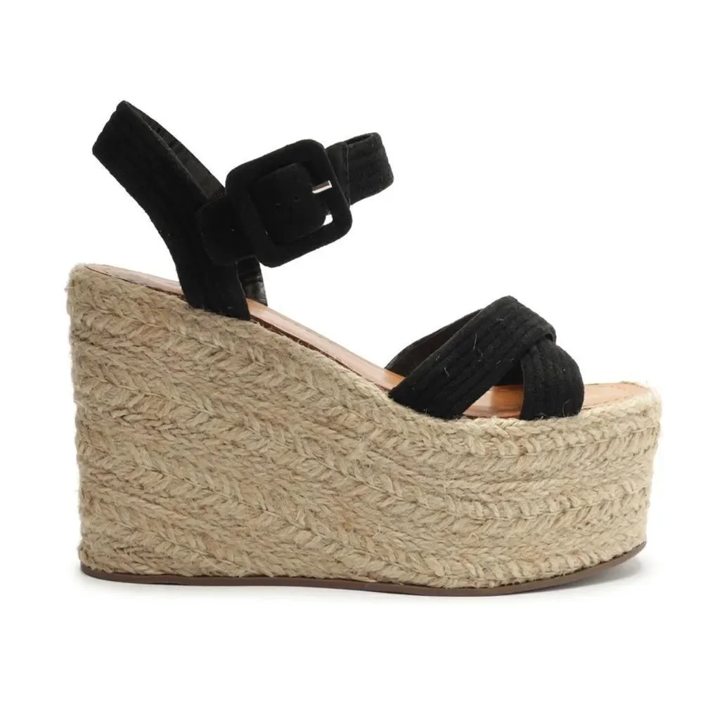 Schutz Blisse Nubuck Sandal